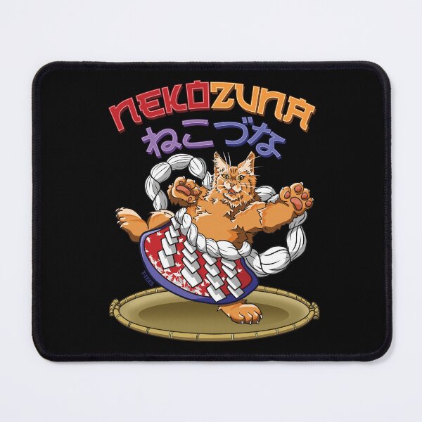 Item preview, Nekozuna Cat Sumo Wrestler Yokuzuna Japanese Art designed and sold by T-TEES Clothing.