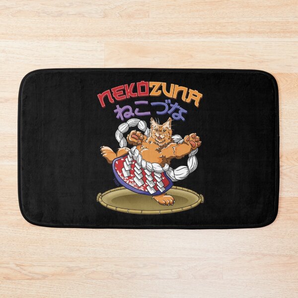 Item preview, Nekozuna Cat Sumo Wrestler Yokuzuna Japanese Art  designed and sold by T-TEES Clothing.
