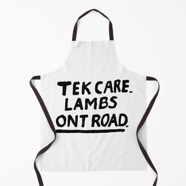 Item preview, Tek Care Lambs Ont Road - The Lake District Sign designed and sold by Cumbria Guru.