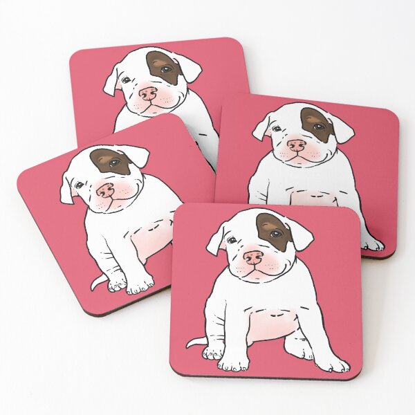 Item preview, Chubby Pitbull Puppy, Cute Pittie designed and sold by Furkid Studio.