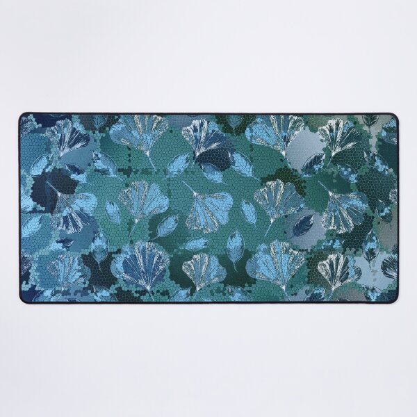 Item preview, Mosaic Ginkgo (Sapphire Blue) designed and sold by RoxanneG.