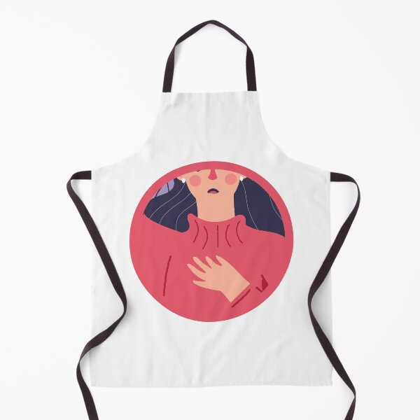 Item preview, covid-19 symptom girl character designed and sold by handriart.