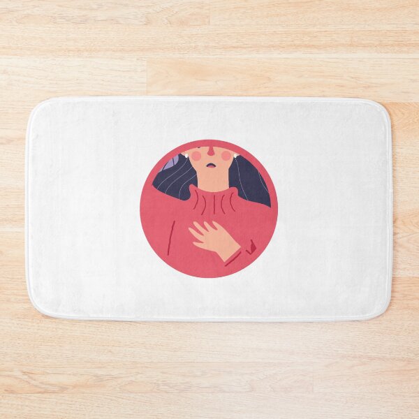 Item preview, covid-19 symptom girl character designed and sold by handriart.