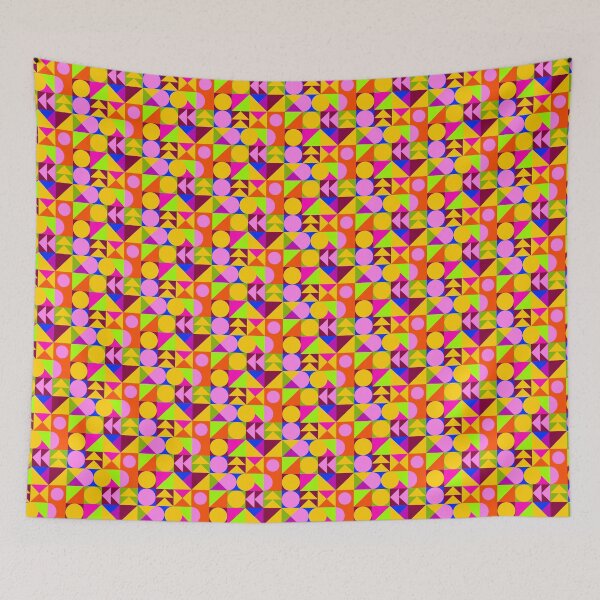 Item preview, Neo Geo Shapes & Patterns  colorful, neo geo, neo geometric, Neo Geo Minimalist Wallpapers designed and sold by Design Repo.