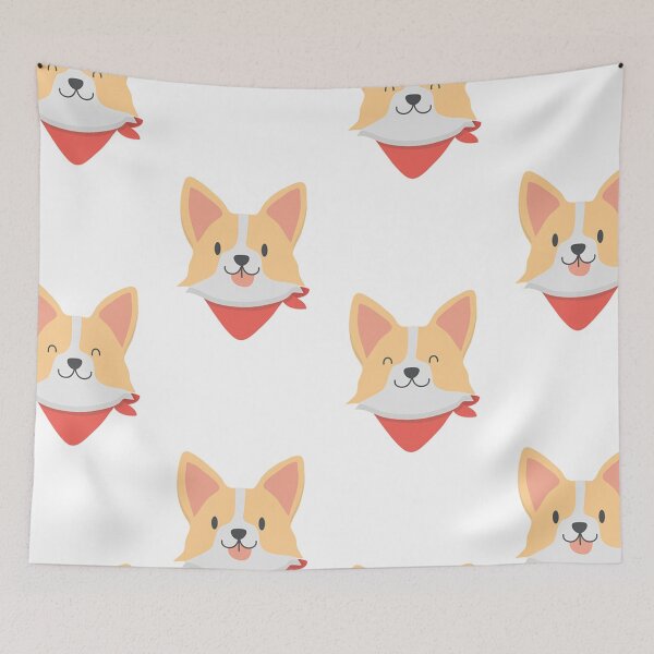Item preview, dog mat pattern designed and sold by adeleqo.
