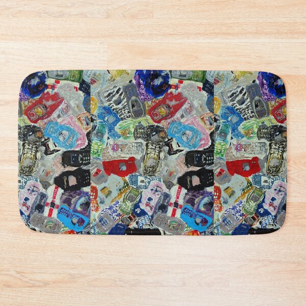 Item preview, Pop Art painting stacked phones designed and sold by Luciesika.