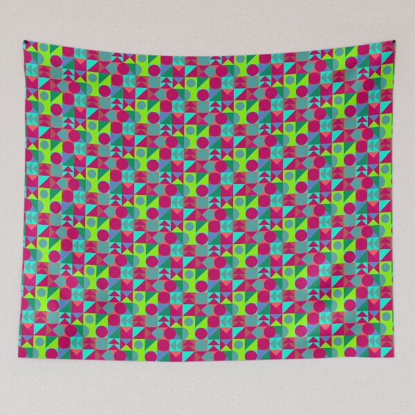 Item preview, Neo Geo Shapes & Patterns  colorful, neo geo, neo geometric, Neo Geo Minimalist Wallpapers designed and sold by Design Repo.