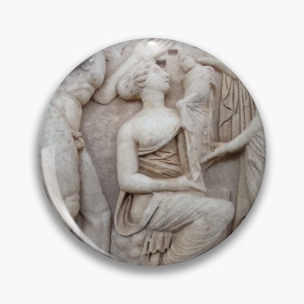 Item preview, Deity and Dionysus Roman Sebasteion Relief Aphrodisias Cut Out designed and sold by taiche.