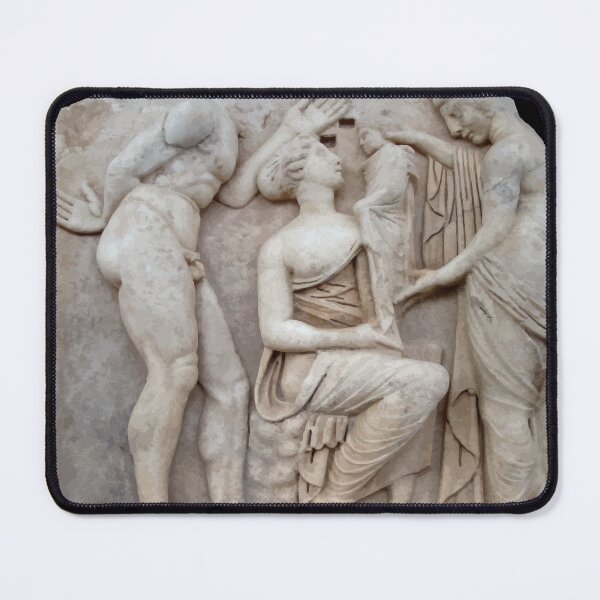 Item preview, Deity and Dionysus Roman Sebasteion Relief Aphrodisias Cut Out designed and sold by taiche.