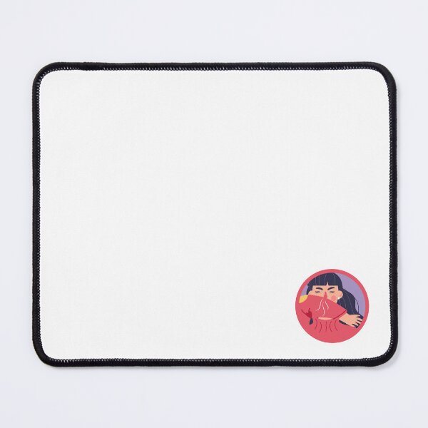 Item preview, covid-19 symptom girl cough elbow designed and sold by handriart.