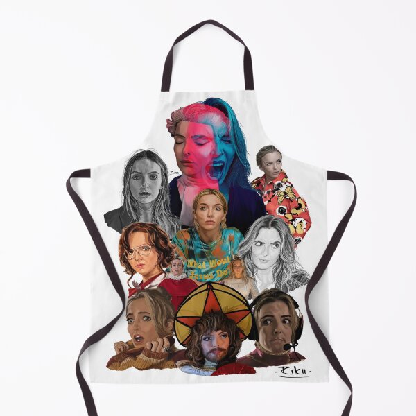 Item preview, Jodie Comer collage designed and sold by rikiiart.