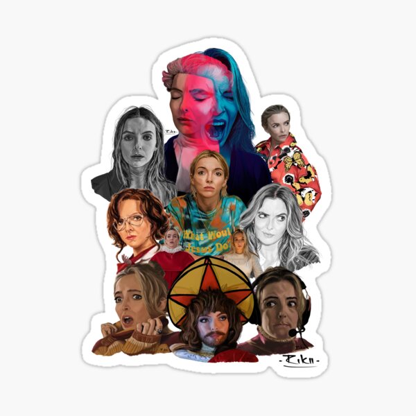 Aperçu de l'œuvre Collage de Jodie Comer créée et vendue par rikiiart.