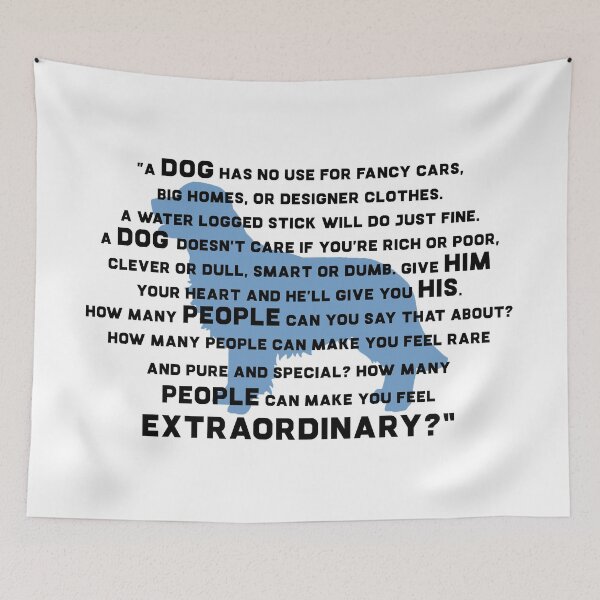 Item preview, Marley & Me - Dog quote designed and sold by doodle189.
