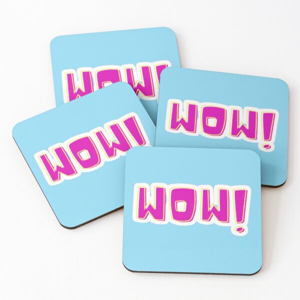 Item preview, wow! designed and sold by Dew Drop Designs.