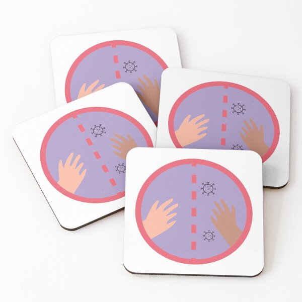 Item preview, csocial distancing icon designed and sold by handriart.