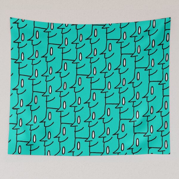 Item preview, Good company totem face pattern designed and sold by John-Paul Sanders.