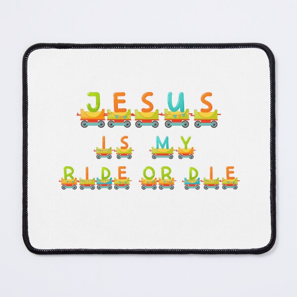 Item preview, Jesus is my Ride Or Die. Cool Fond. Blessed, Loved . Christian Faith  designed and sold by GEM STYLE.