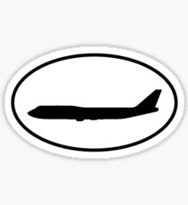 Boeing 747-800 (side) Sticker