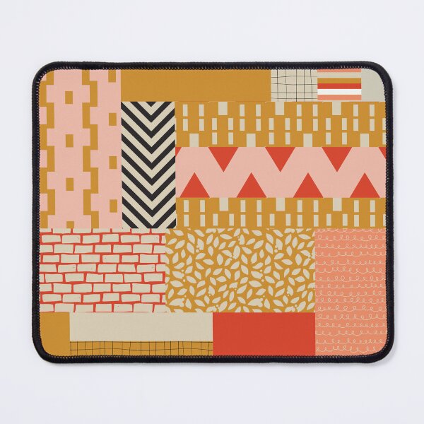Item preview, Color Block Patch Work Salmon designed and sold by susycosta.