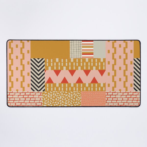 Item preview, Color Block Patch Work Salmon designed and sold by susycosta.