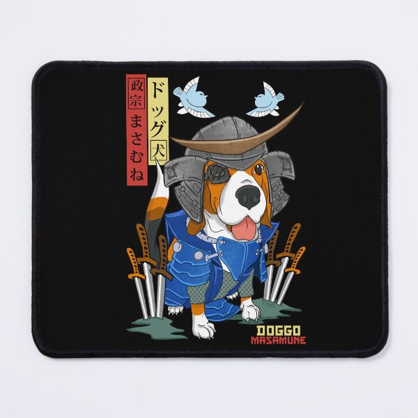 Item preview, Dog Beagle Date Masamune Japanese History Art designed and sold by T-TEES Clothing.