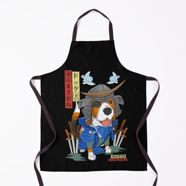 Item preview, Dog Beagle Date Masamune Japanese History Art designed and sold by T-TEES Clothing.