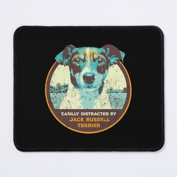 Item preview, Easilly distracted by Jack Russel Terrier dog designed and sold by Lemomo-zoo.
