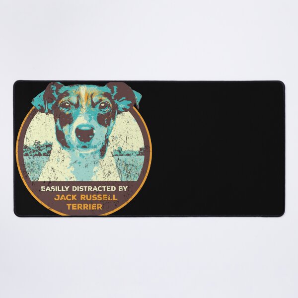 Item preview, Easilly distracted by Jack Russel Terrier dog designed and sold by Lemomo-zoo.