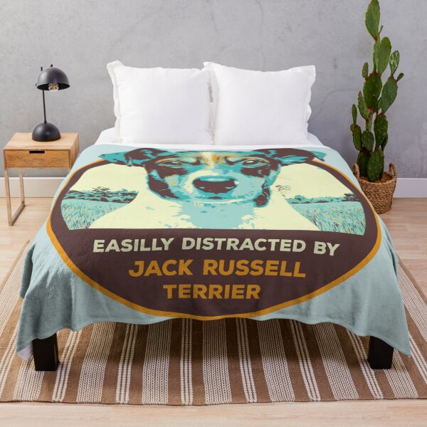Item preview, Easilly distracted by Jack Russel Terrier dog designed and sold by Lemomo-zoo.