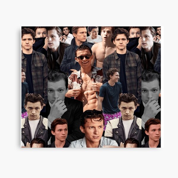 Item preview, Tom Holland Collage   designed and sold by hintqdden.
