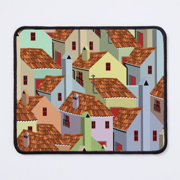 Item preview, Old city roofs  designed and sold by ReflectedCrafts.