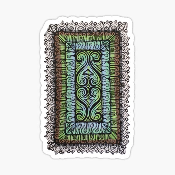 Cool Parallelogram (vertical) Sticker