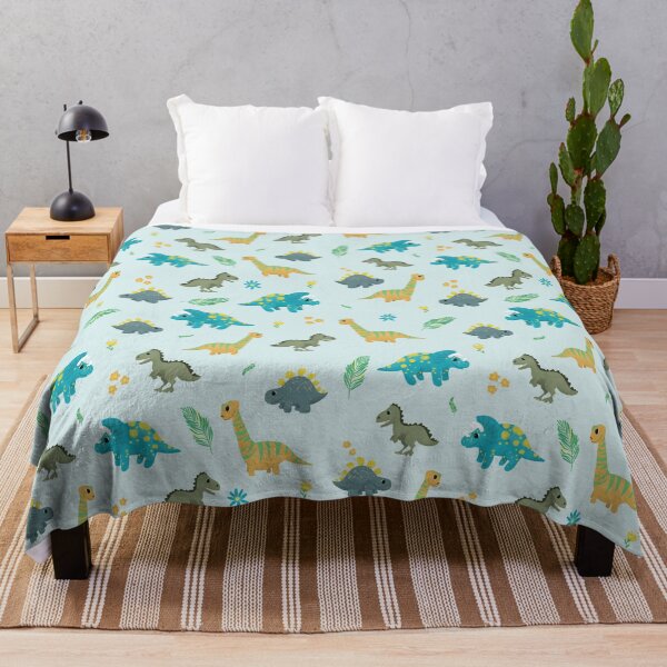 Item preview, Boys Cute and Modern Blue T-Rex Dinosaur Pattern Kids designed and sold by Aimee Gray.