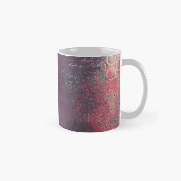Purple Mixed media Tasse (Standard)