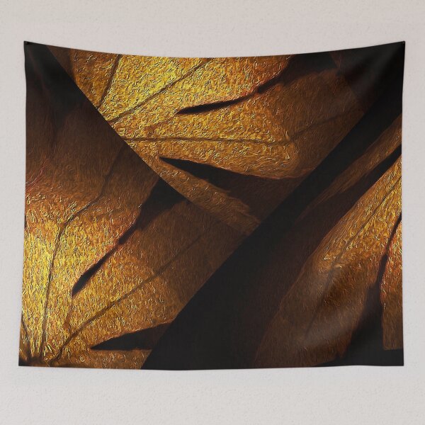 Item preview, Three Dry Golden Leaves designed and sold by fatenanwar.