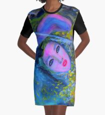 RUSALKA Graphic T-Shirt Dress