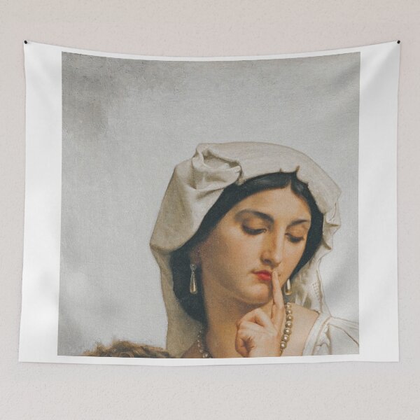 Item preview, Le Sommeil (detail) 1864. William Adolphe Bouguereau designed and sold by apopofbeauty.