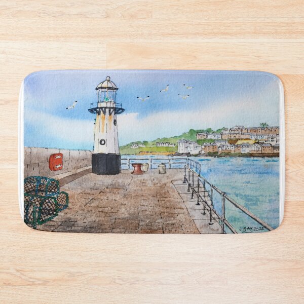 Item preview, St Ives Lighthouse, Smeaton's Pier. designed and sold by John Ray.