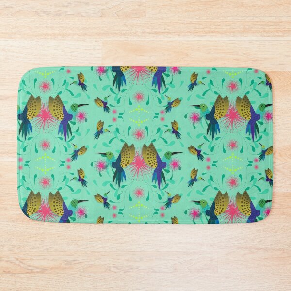 Item preview, Rose Apple Flowers & Hummingbirds designed and sold by liveinpaper.