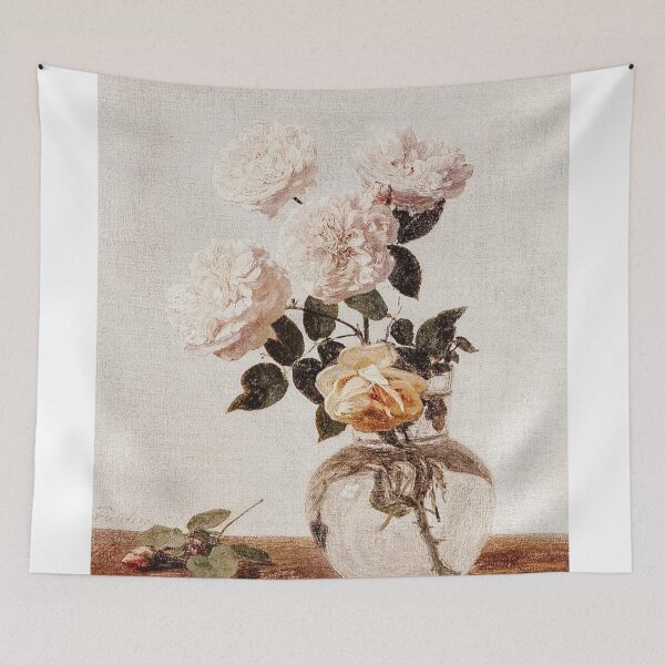 Item preview, Henri Fantin-Latour / Roses (French 14 January 1836 – 25 August 1904)  designed and sold by apopofbeauty.