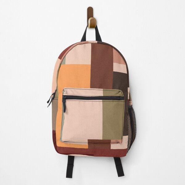 Item preview, Abstract Earthy Warm Terracotta Geometry Pattern designed and sold by trajeado14.