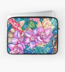 Orchid Splash Laptop Sleeve