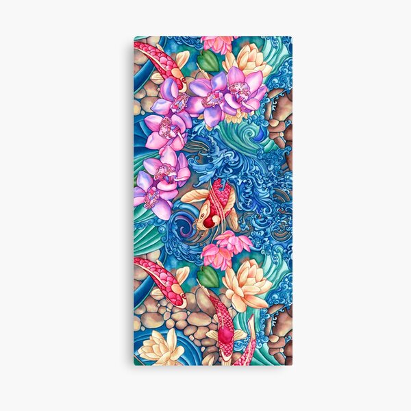 Orchid Splash Canvas Print
