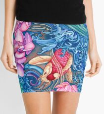 Orchid Splash Mini Skirt