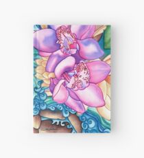 Orchid Splash Hardcover Journal
