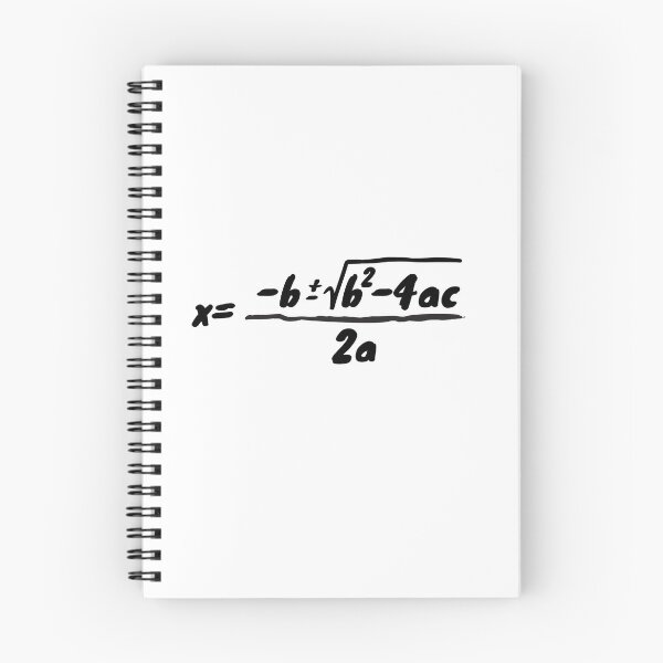Item preview, Quadratic Formula - Math Equation, Chunky Text designed and sold by Quirkdom.