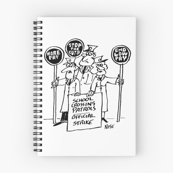 Item preview, School Crossing Lollipop Men & Women on Strike designed and sold by NigelSutherland.