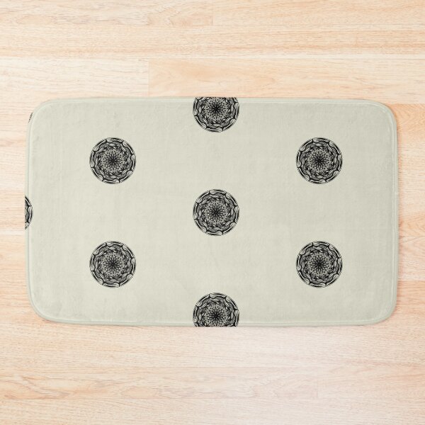 Item preview, black mandala designed and sold by Vivinedrawsells.