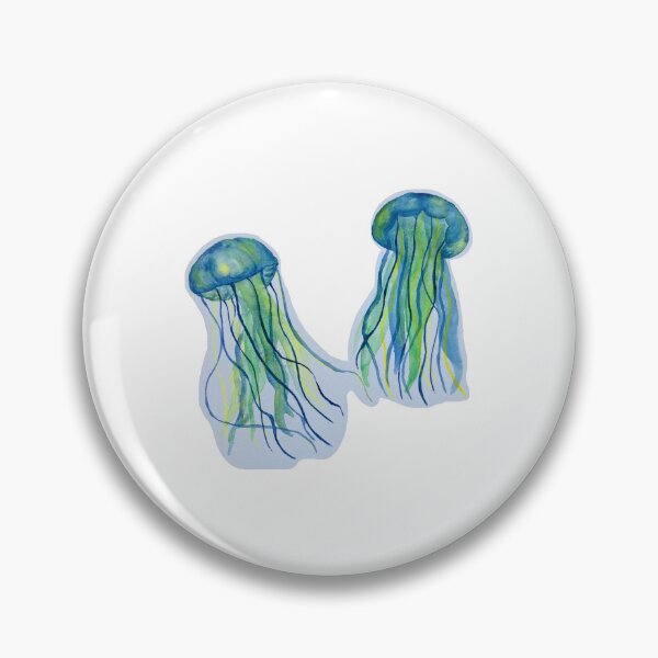 Item preview, watercolor jellyfish designed and sold by monnart.