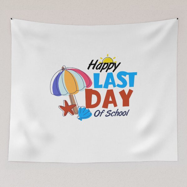 Item preview, Funny Happy Last Day of School Quote Hello Summer designed and sold by Aimyashoppy.